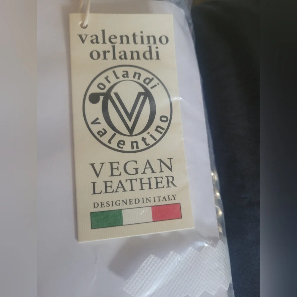 Valentino‎ Orlandi. Cross-body Quilted Bag. Vegan Leather. MSRP $278. NWT